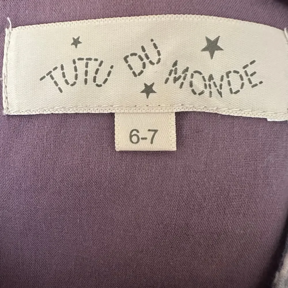 Tutu Du Monde Ruffle Romper Girls Size 6-7
